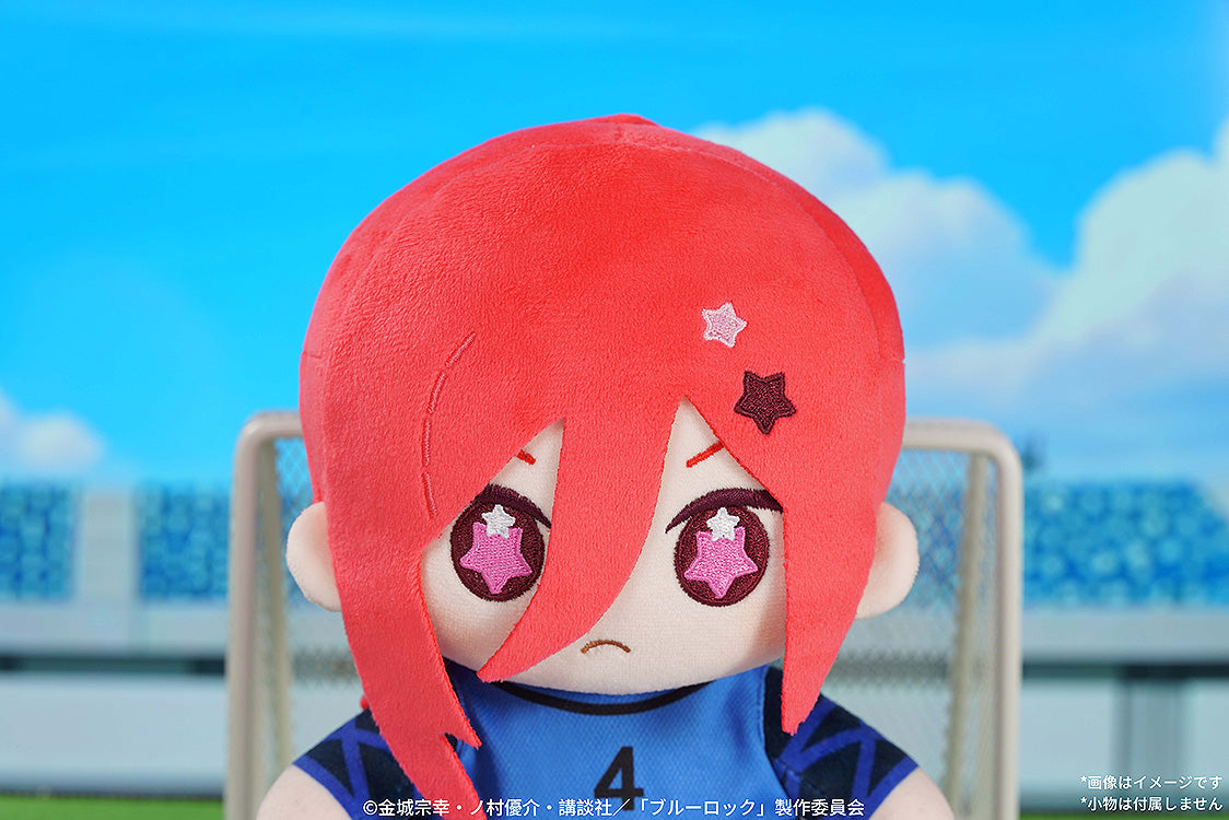 GoodSmile Moment HUGGY DOLL BLUE LOCK Hyouma Chigiri Plush JAPAN