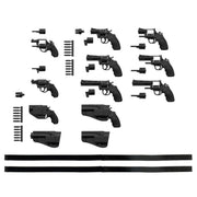 Tomytec LittleArmory LA074 Revolver Set A 1/12 Model Kit JAPAN OFFICIAL