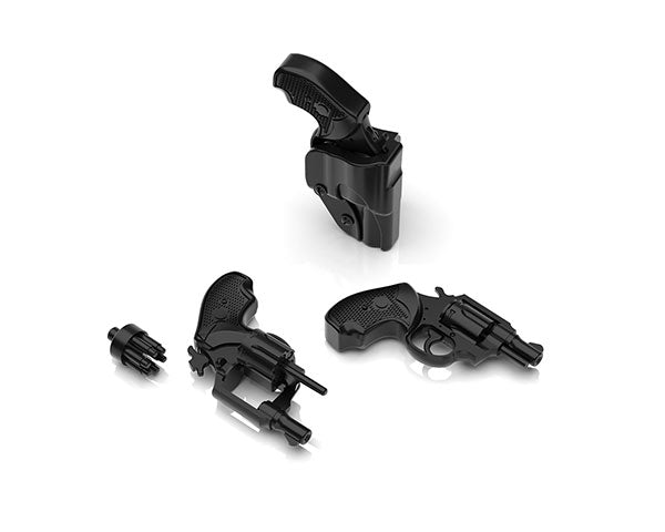 Tomytec LittleArmory LA074 Revolver Set A 1/12 Model Kit JAPAN OFFICIAL