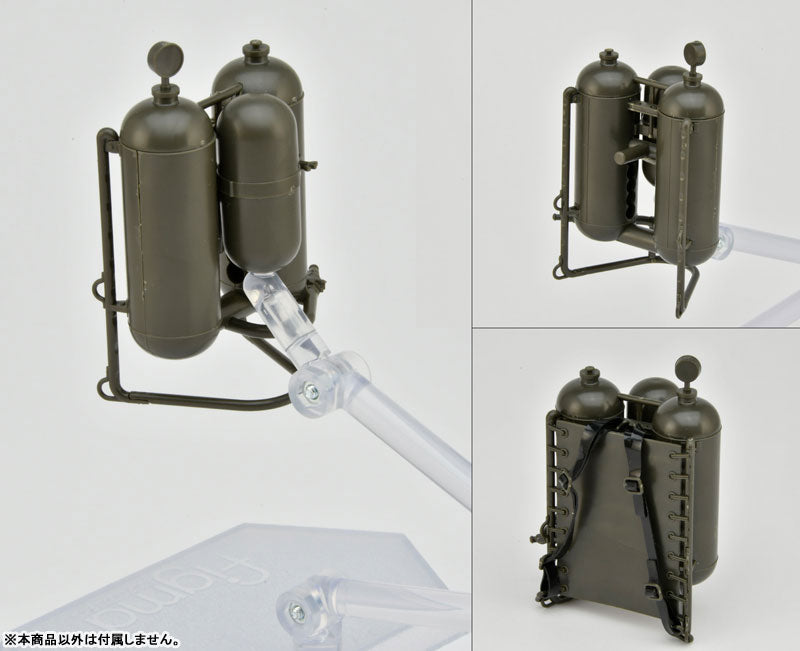 Tomytec LittleArmory LA101 Flammenwerfer M2 Typ 1/12 Modellbausatz JAPAN OFFIZIELL