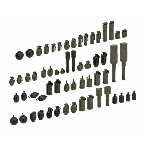 Tomytec LittleArmory LD046 Hand Grenade Set 1/12 Model Kit JAPAN OFFICIAL