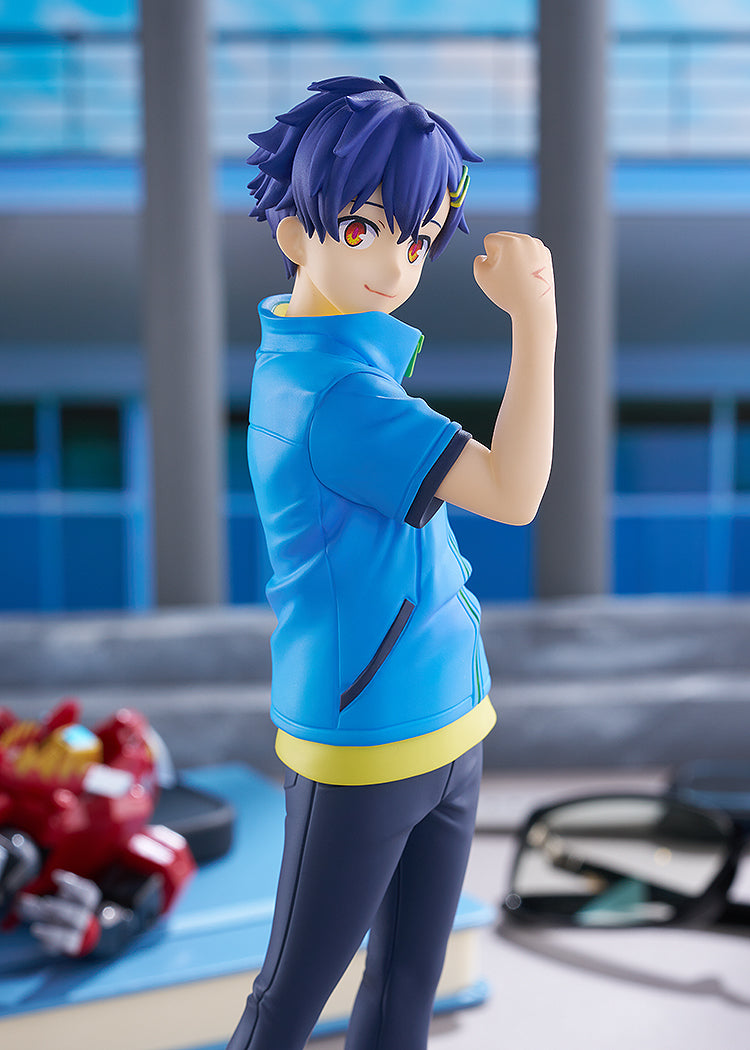 POP UP PARADE Filme GRIDMAN UNIVERSE Yomogi Asanaka Figura tamanho L JAPÃO OFICIAL