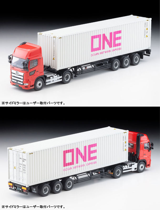 Tomica LV-N292d Hino Profia 40ft Marine Container Trailer Ocean Network Express