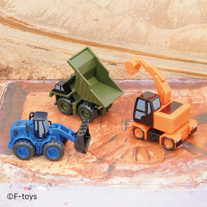 F-toys Powerful Building Squad Candy Toy 10Pack BOX JAPAN OFFICIAL