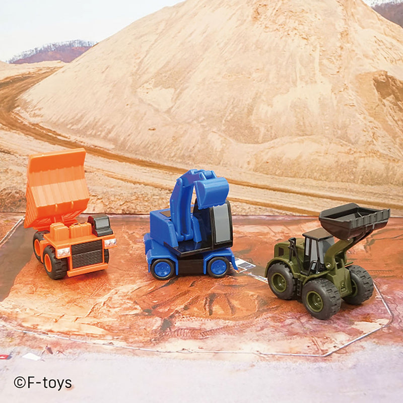 F-toys Powerful Building Squad Candy Toy 10Pack BOX JAPAN OFFICIAL