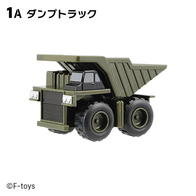 F-toys Powerful Building Squad Candy Toy 10Pack BOX JAPAN OFFICIAL