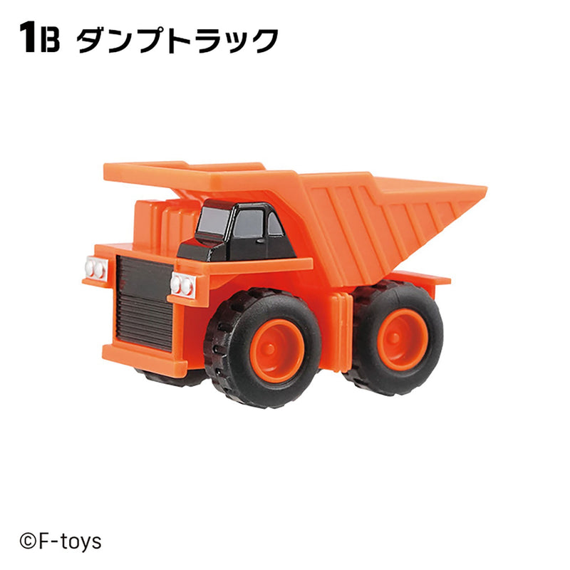 F-toys Powerful Building Squad Candy Toy 10Pack BOX JAPAN OFFICIAL