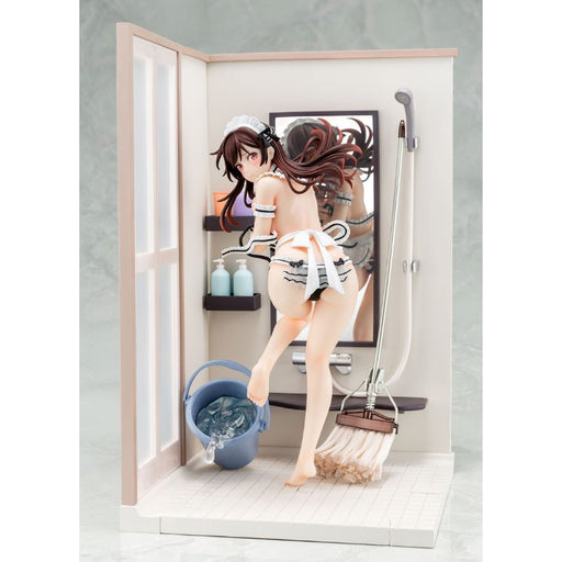Rent-A-Girlfriend Mizuhara Chizuru Maid Bikini de Cleanup 1/6 Figure JAPAN