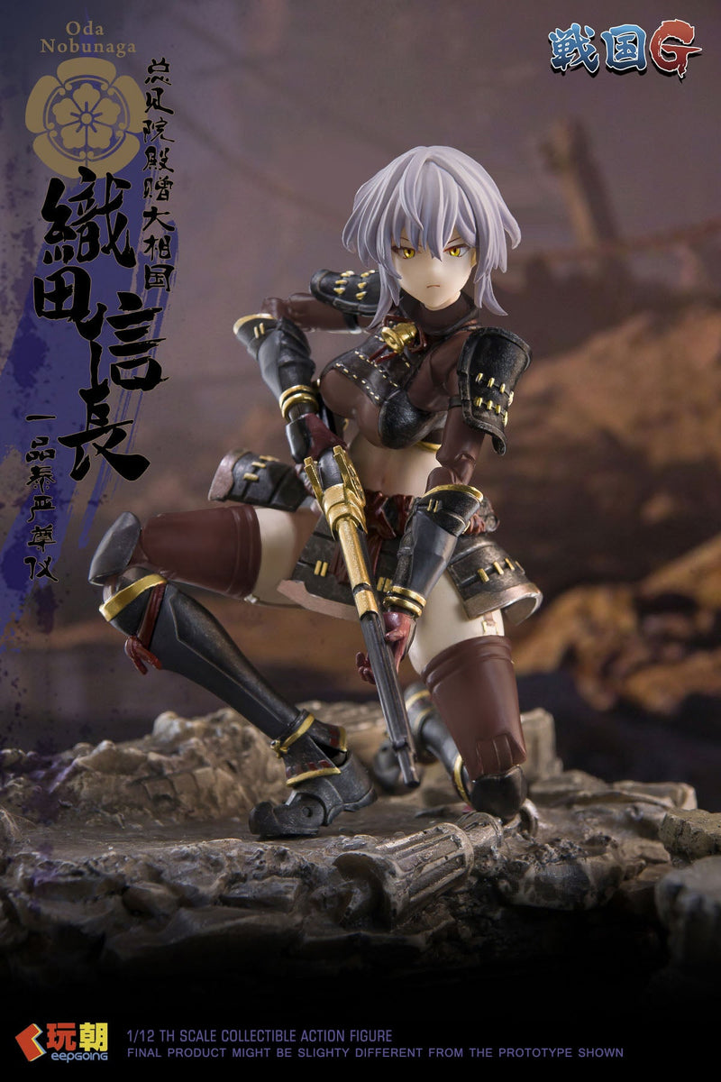 KEEPGOING Studio Sengoku G Series Nobunaga Oda 1/12 Action Figure JAPAN OFFICIAL
