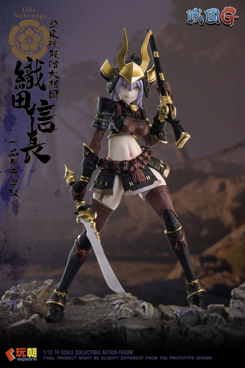 KEEPGOING Studio Sengoku G Series Nobunaga Oda 1/12 Action Figure JAPAN OFFICIAL