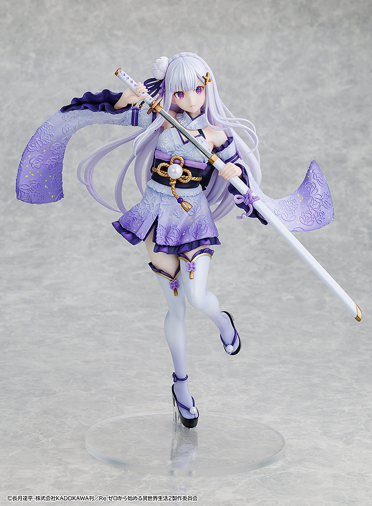 KADOKAWA KDcolle Re:ZERO Emilia Combat Outfit ver. 1/7 Figure JAPAN OFFICIAL