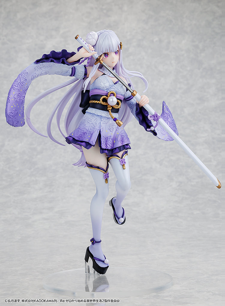KADOKAWA KDcolle Re:ZERO Emilia Combat Outfit ver. 1/7 Figure JAPAN OFFICIAL