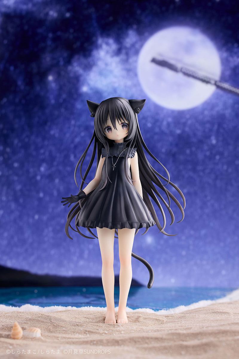 SUNDROPS Hoshizora Tetsudou à Shiro no Tabi Noir 1/7 Figurine JAPON OFFICIEL