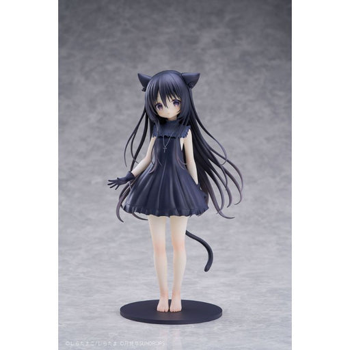 SUNDROPS Hoshizora Tetsudou to Shiro no Tabi Noir 1/7 Figure JAPAN OFFICIAL