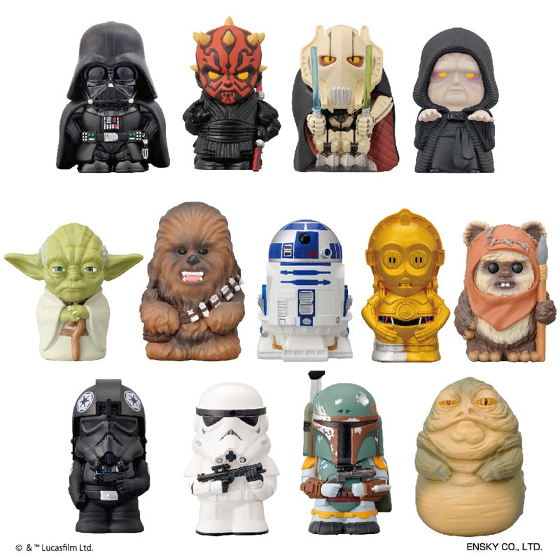 Star Wars Soft Vinyl Puppet Mascot Selection 13 Pack BOX Figure JAPAN OFFICIAL