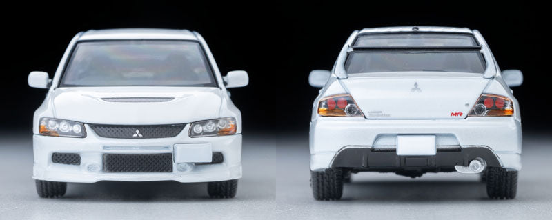 Tomica LV-N349b Mitsubishi Lancer GSR Evolution IX MR Pearl White 2006 Model