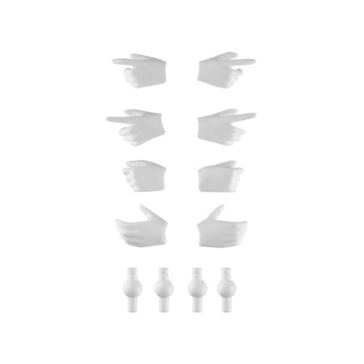 Tomytec LittleArmory LA-OP21 Gun Holding Hand for Megami Device White Model Kit