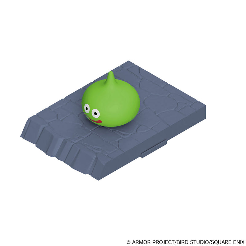 Square Enix Dragon Quest Kit de modèle en plastique série Lime Slime avec base de prairie