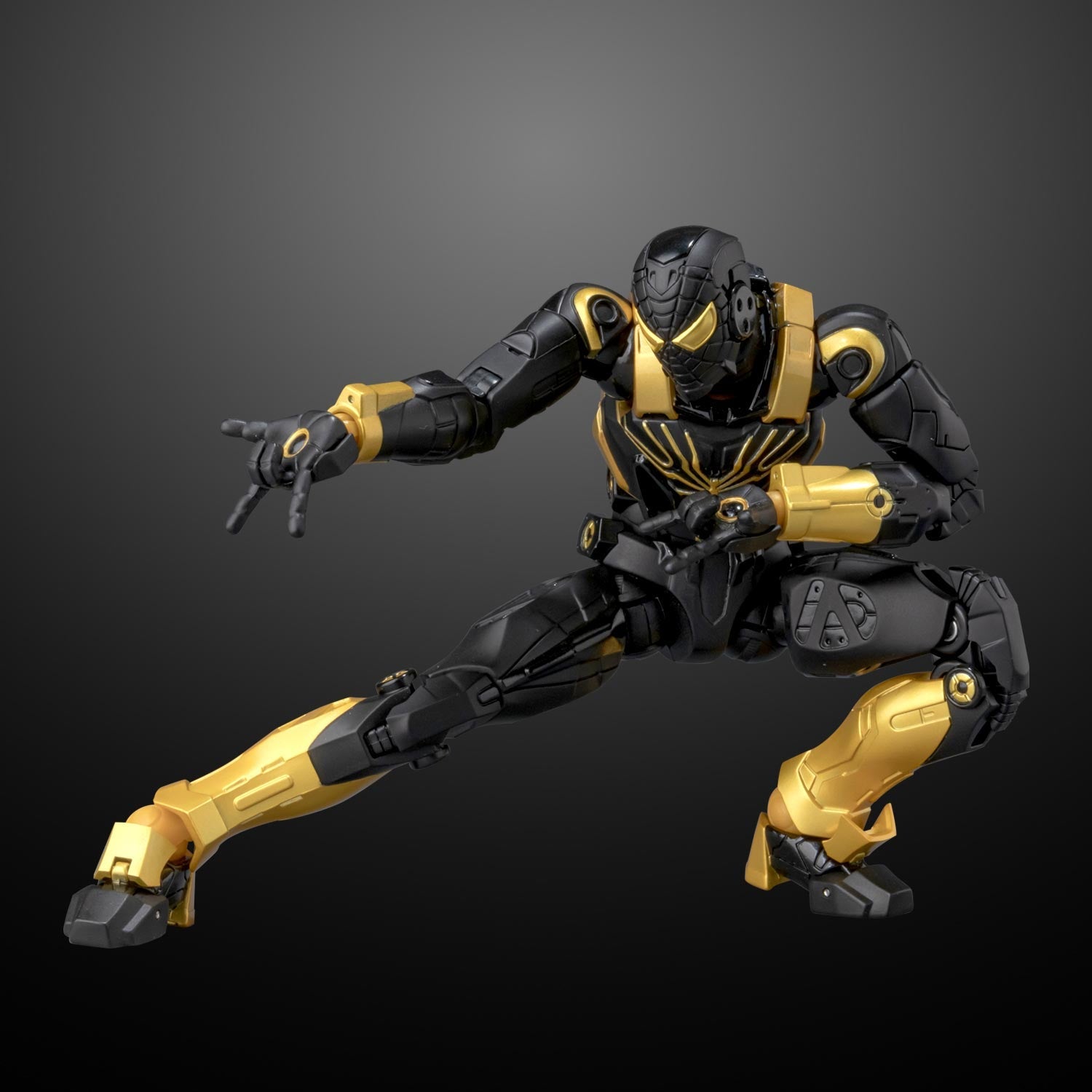 Sentinel Fighting Armor Iron Spider Onyx Stealth Tech Ver. Action