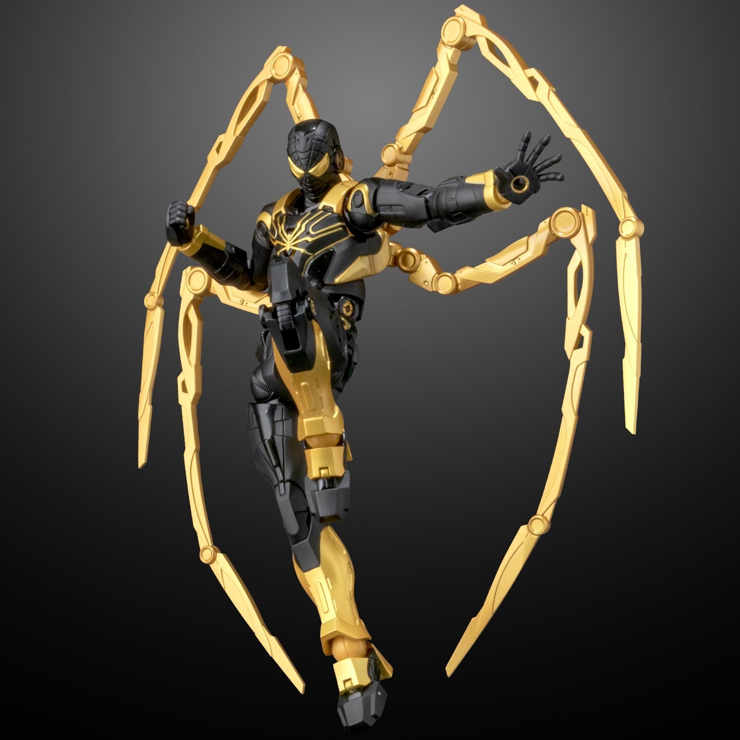 Sentinel Fighting Armor Iron Spider Onyx Stealth Tech Ver. Action