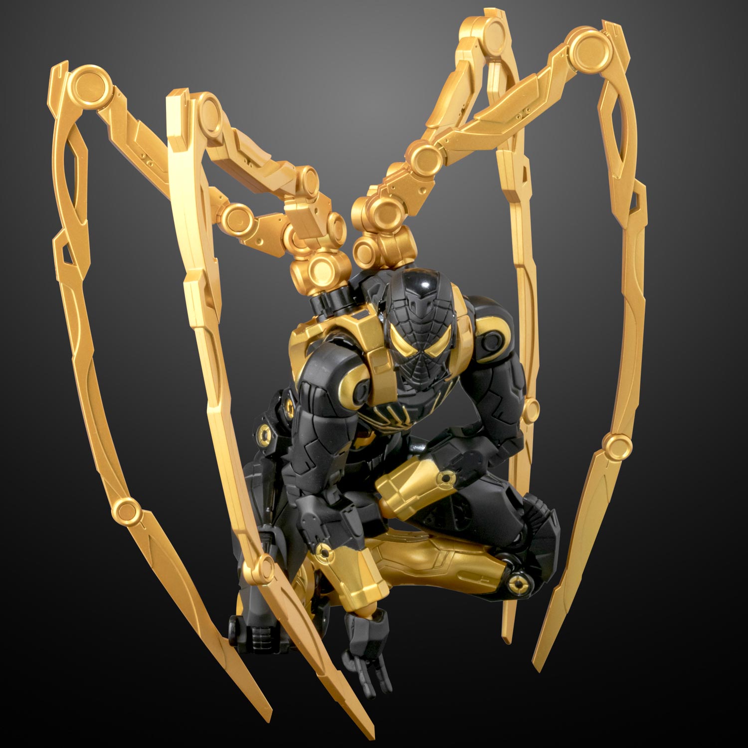 Sentinel Fighting Armor Iron Spider Onyx Stealth Tech Ver. Action