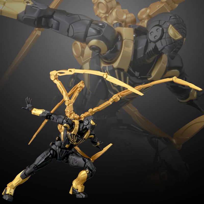 Armadura de Combate Sentinela Ferro Aranha Onyx Stealth Tech Ver. Figura de ação JAPÃO