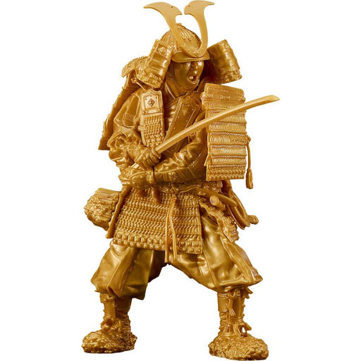 PLAMAX Kamakura Period Armored Warrior Gold Color Edition 1/12 Model Kit JAPAN