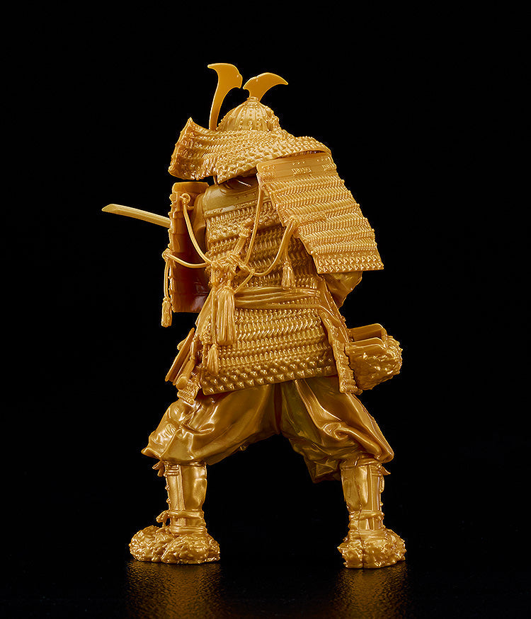 PLAMAX Kamakura Period Armored Warrior Gold Color Edition 1/12 Modelo Kit JAPÓN