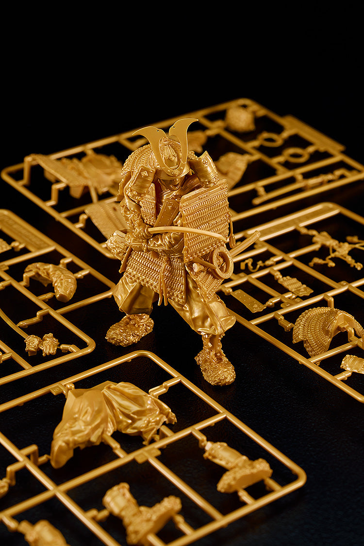 PLAMAX Kamakura Period Armored Warrior Gold Color Edition 1/12 Modelo Kit JAPÓN