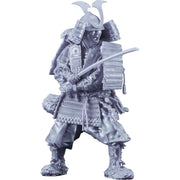 PLAMAX Kamakura Period Armored Warrior Silver Color Edition 1/12 Model Kit JAPAN