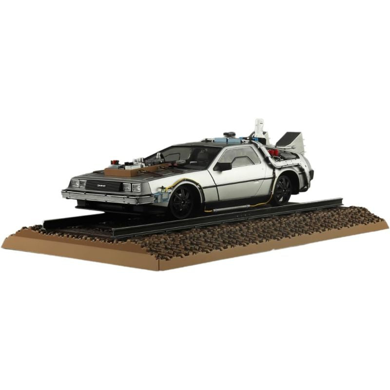 Movie Mecha No.BT-04 Back To The Future PartIII Time Machine Railroad Model Kit