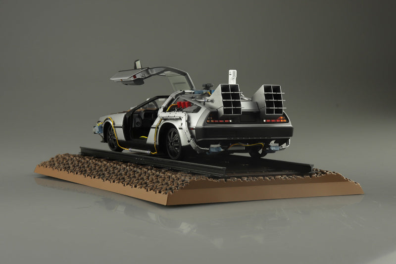 Movie Mecha Nr. BT-04 Zurück in die Zukunft Teil III Time Machine Railroad-Modellbausatz