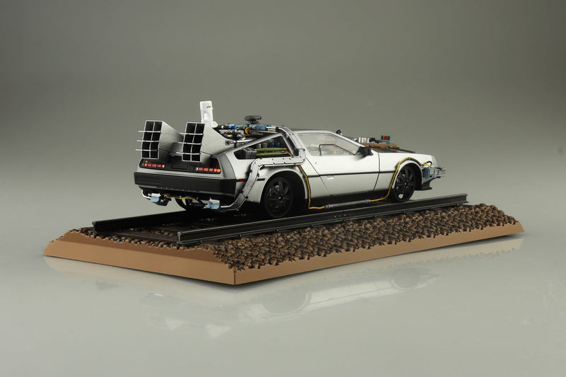 Movie Mecha Nr. BT-04 Zurück in die Zukunft Teil III Time Machine Railroad-Modellbausatz