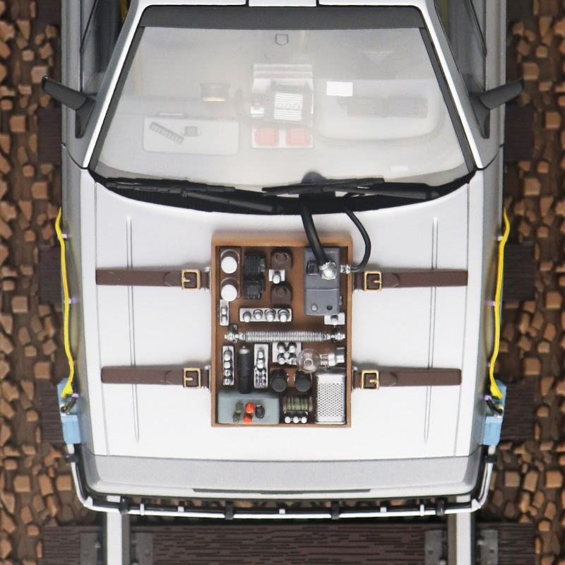 Movie Mecha Nr. BT-04 Zurück in die Zukunft Teil III Time Machine Railroad-Modellbausatz