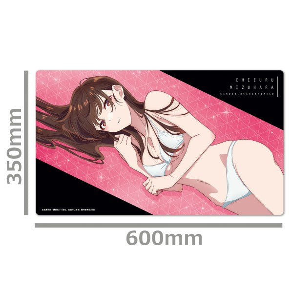 Tapis en caoutchouc pour personnage Azu Maker Rent-A-Girlfriend C Chizuru Mizuhara JAPON