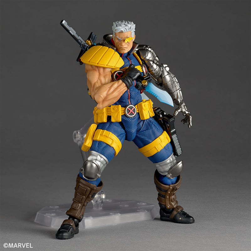 Kaiyodo Revoltech Incredibile figura d'azione Yamaguchi X-MEN Series Cable Ver.1.5