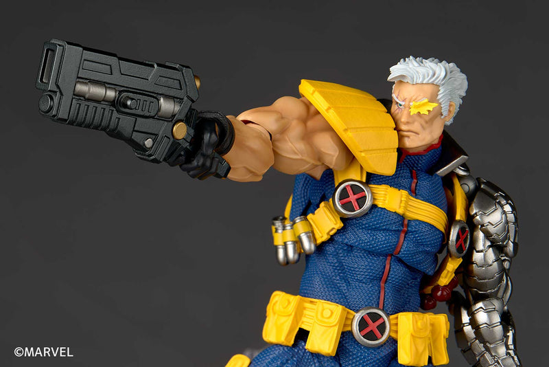 Kaiyodo Revoltech Incredibile figura d'azione Yamaguchi X-MEN Series Cable Ver.1.5