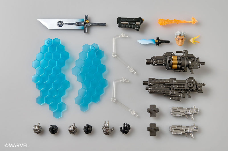 Kaiyodo Revoltech Incredibile figura d'azione Yamaguchi X-MEN Series Cable Ver.1.5