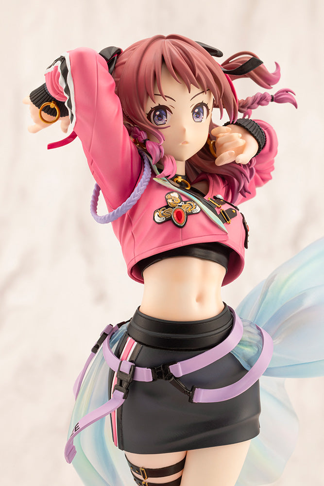 Kotobukiya Gakuen iDOLM@STER Saki Hanami Fighting My Way 1/7 Figure JAPAN