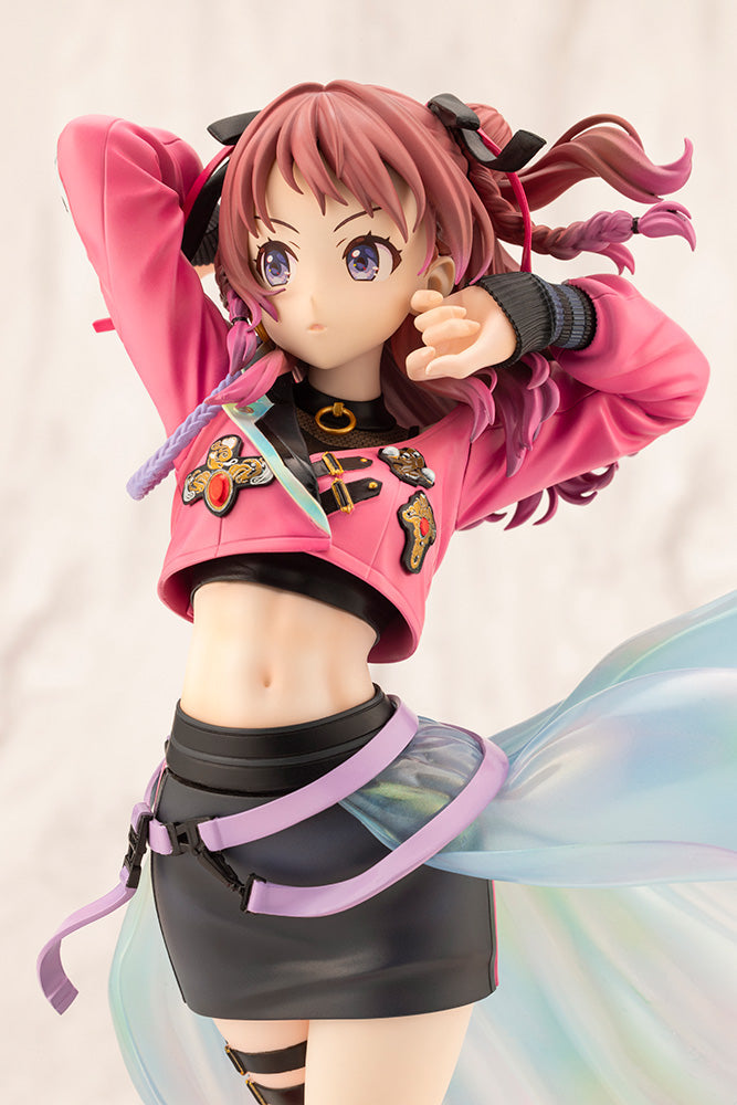 Kotobukiya Gakuen iDOLM@STER Saki Hanami Fighting My Way 1/7 Figure JAPAN