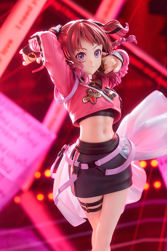 Kotobukiya Gakuen iDOLM@STER Saki Hanami Fighting My Way 1/7 Figure JAPAN