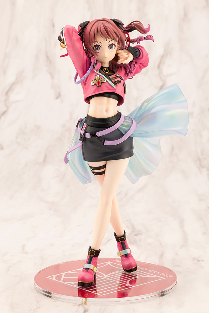Kotobukiya Gakuen iDOLM@STER Saki Hanami Fighting My Way 1/7 Figure JAPAN