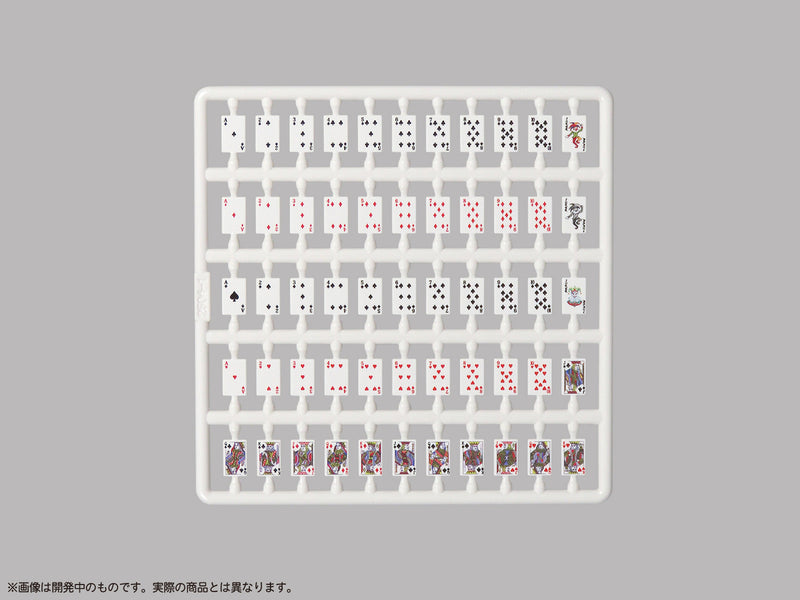 DIG Pripra Figure Games Playing Cards 1/12 Model Kit JAPAN OFFICIAL