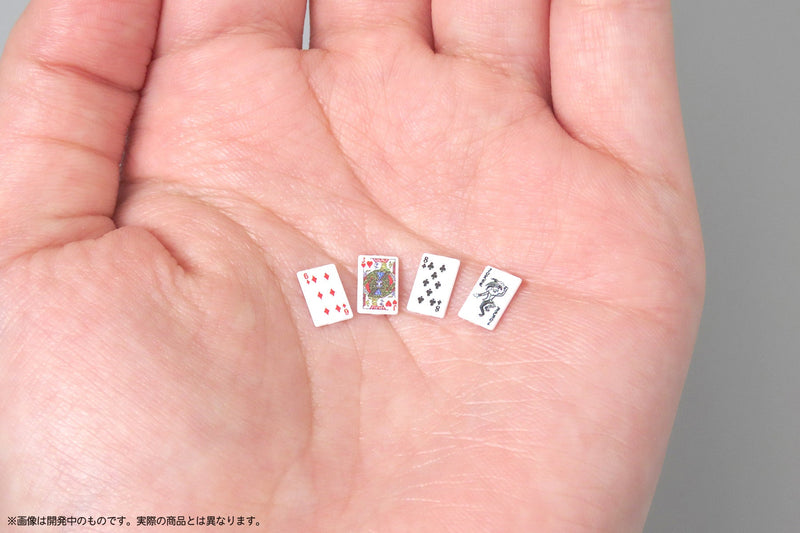 DIG Pripra Figure Games Playing Cards 1/12 Model Kit JAPAN OFFICIAL
