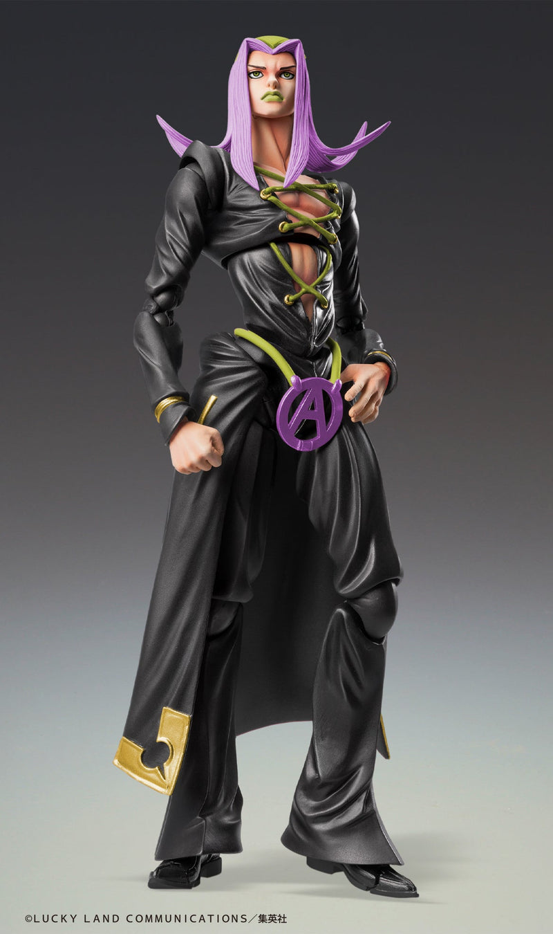 Estátua de super ação JoJo's Bizarre Adventure Leone Abbacchio Ver.BLACK Figure