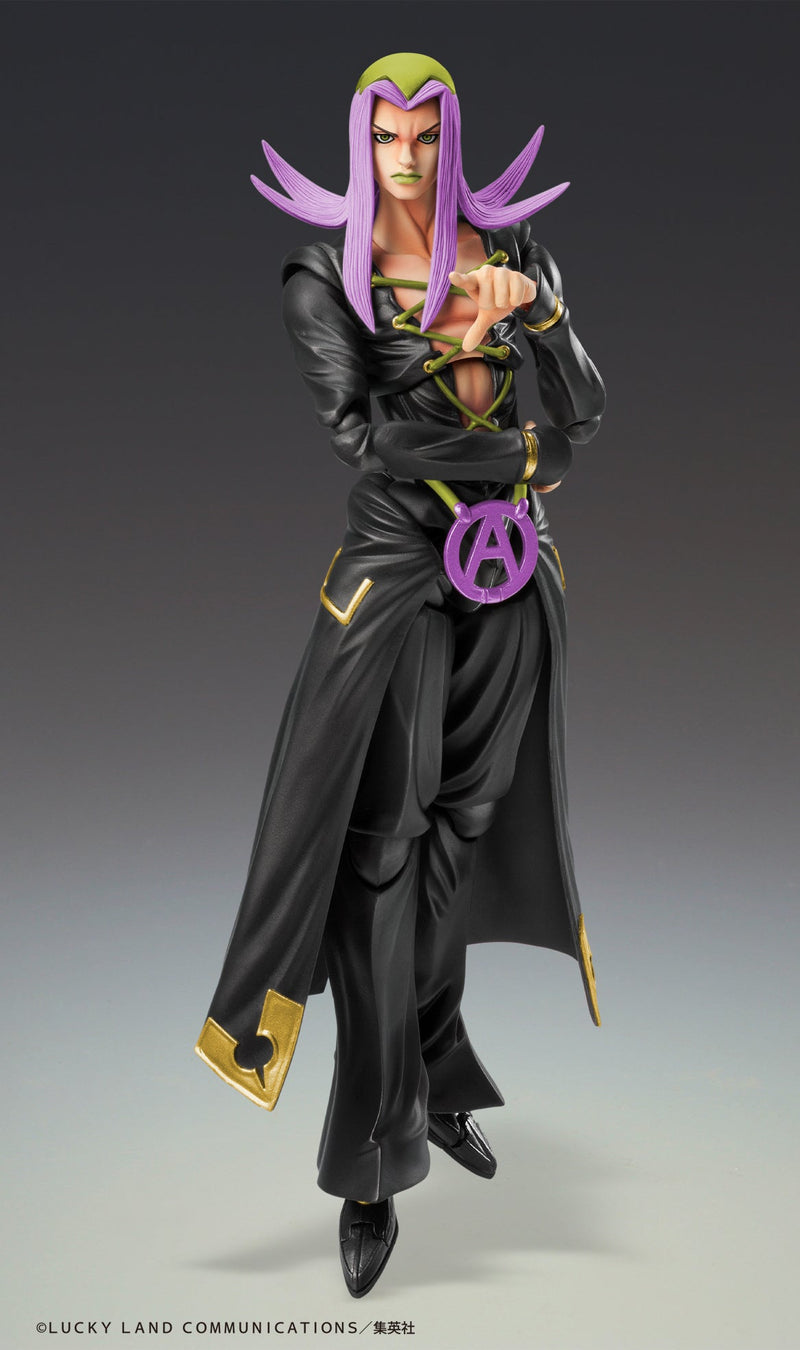 Estátua de super ação JoJo's Bizarre Adventure Leone Abbacchio Ver.BLACK Figure