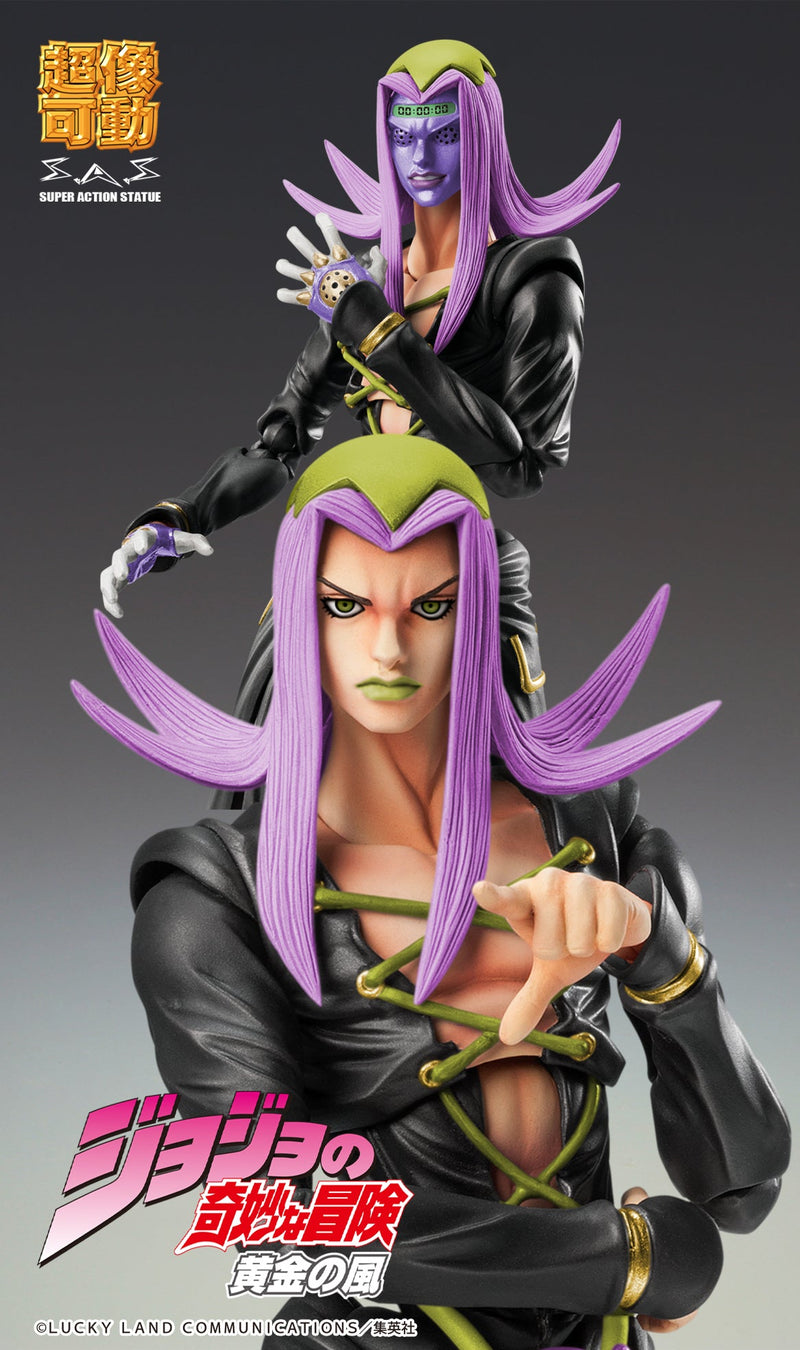 Estátua de super ação JoJo's Bizarre Adventure Leone Abbacchio Ver.BLACK Figure