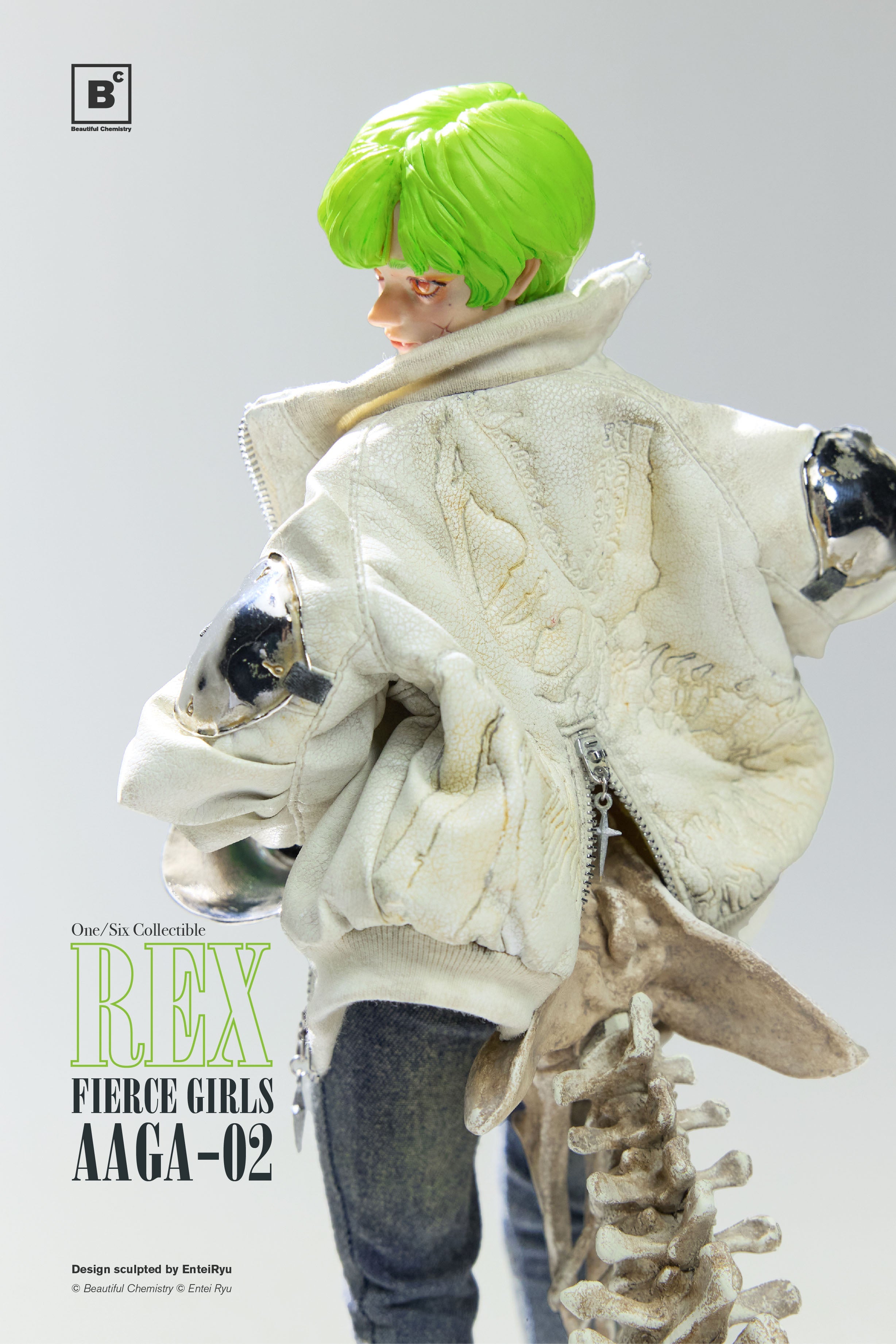 Underverse Beautiful Chemistry BONEGIRL AAGA-02 GUNNER REX 1/6