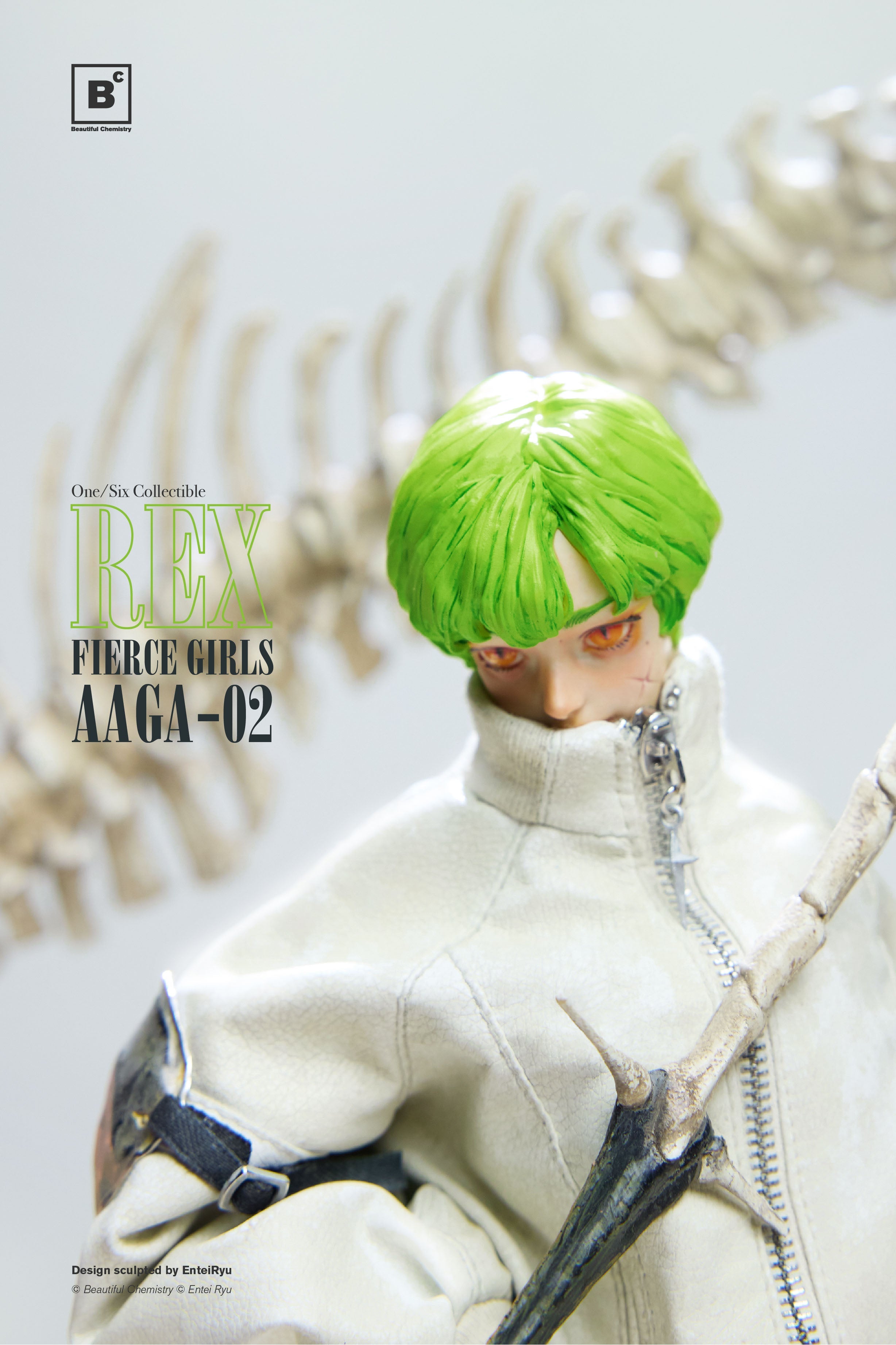 Underverse Beautiful Chemistry BONEGIRL AAGA-02 GUNNER REX 1/6 Underverse Beautiful Chemistry BONEGIRL AAGA-02 GUNNER REX 1/6