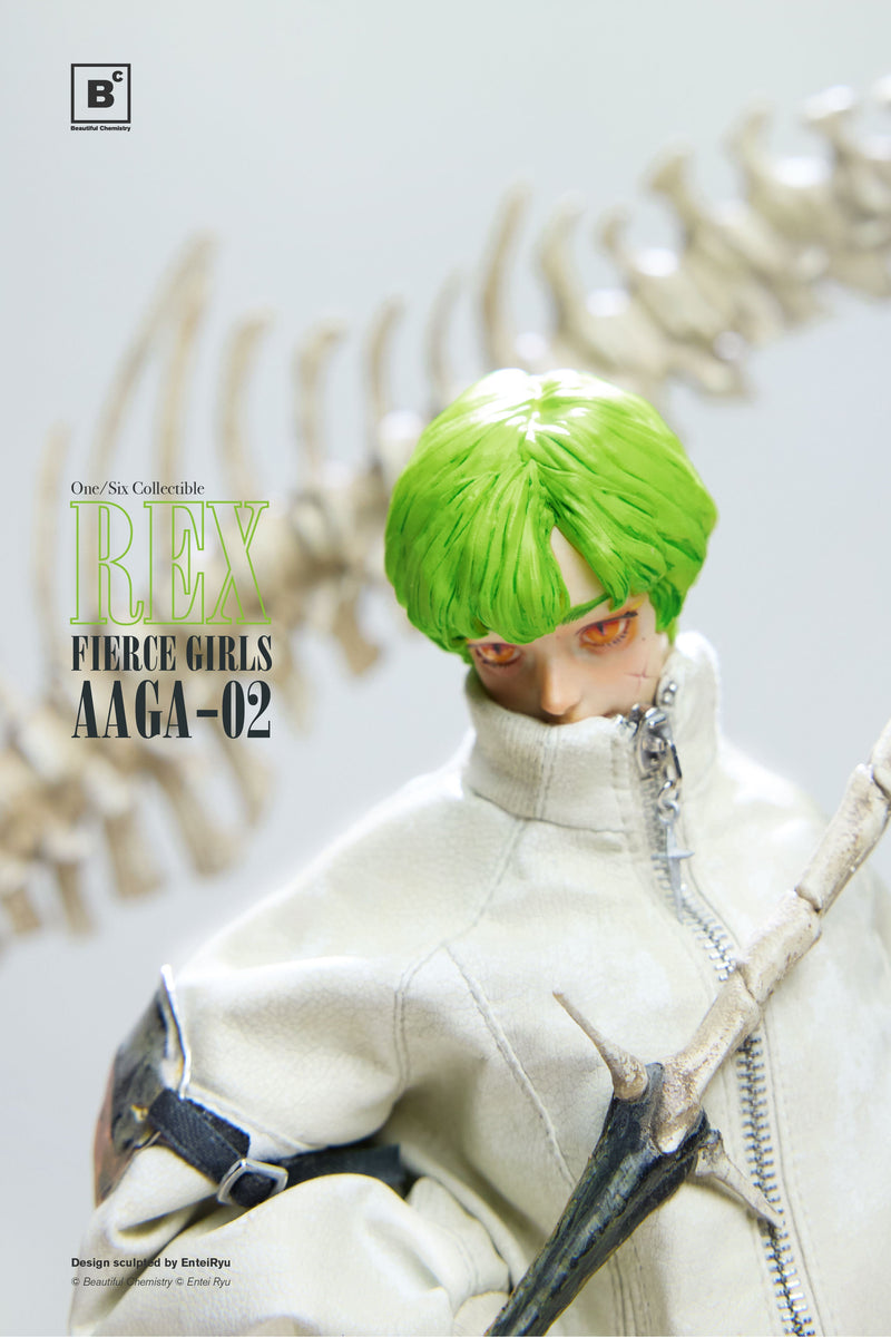 Underverse Beautiful Chemistry BONEGIRL AAGA-02 GUNNER REX 1/6 Action Figure